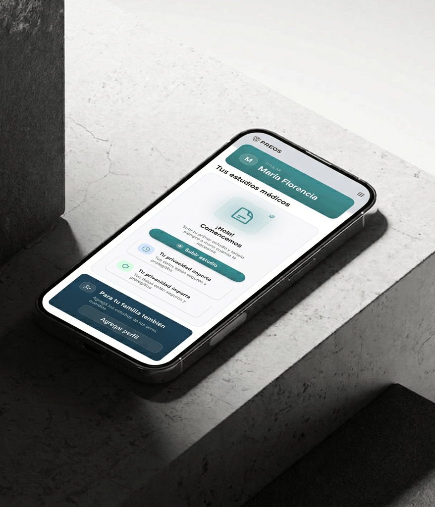 PREOS — Diseño de MVP para una app de salud